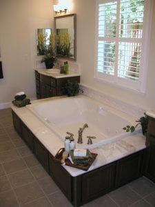 add a luxury bathroom